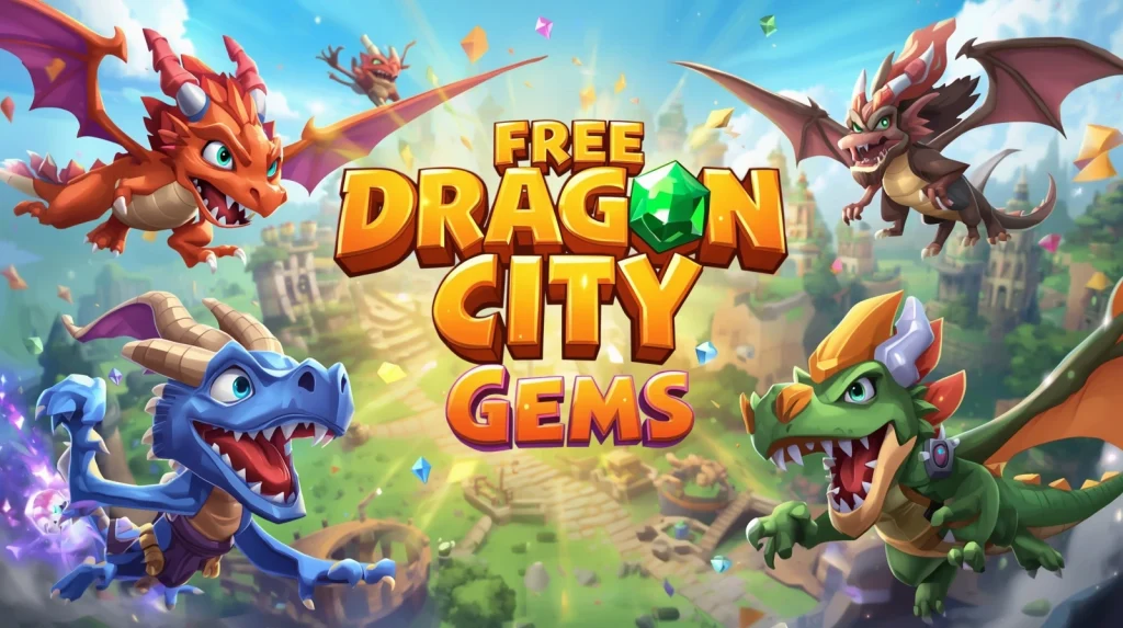 Free Dragon City Gems – Get Unlimited Gems in 2025 (100% Working Methods)