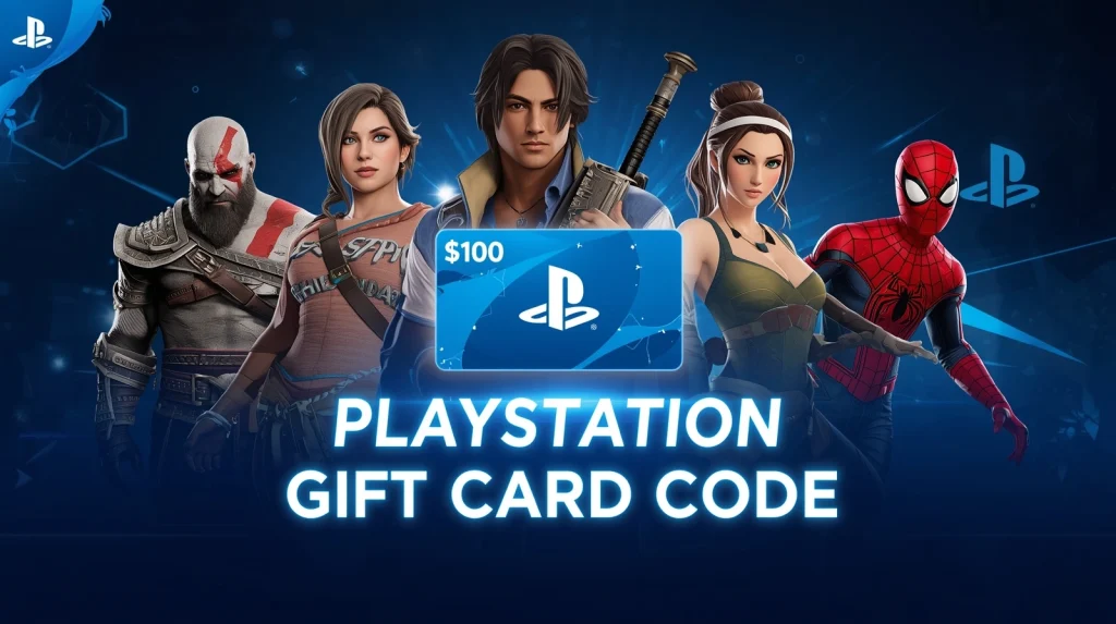 Legit and Easy Methods to Earn Free PlayStation Gift Card Codes in 2025– 100% Working Methods
