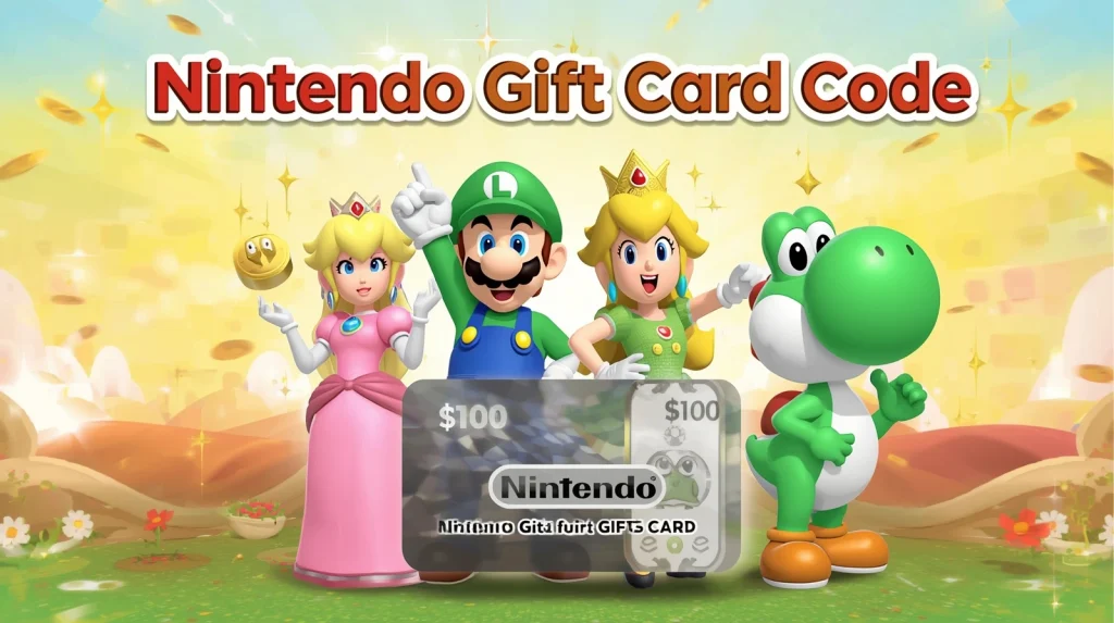 Nintendo eShop Gift Card Code Generator 2025 – 100% Legit and Working Methods